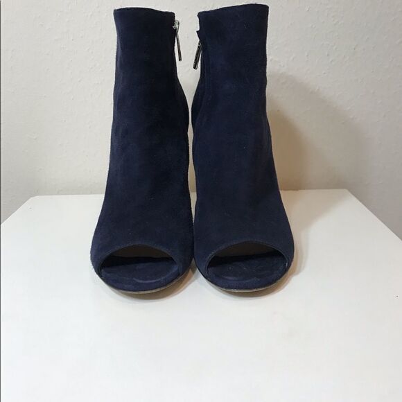 Gianvito Rossi navy suede booties - Picture 4 of 6